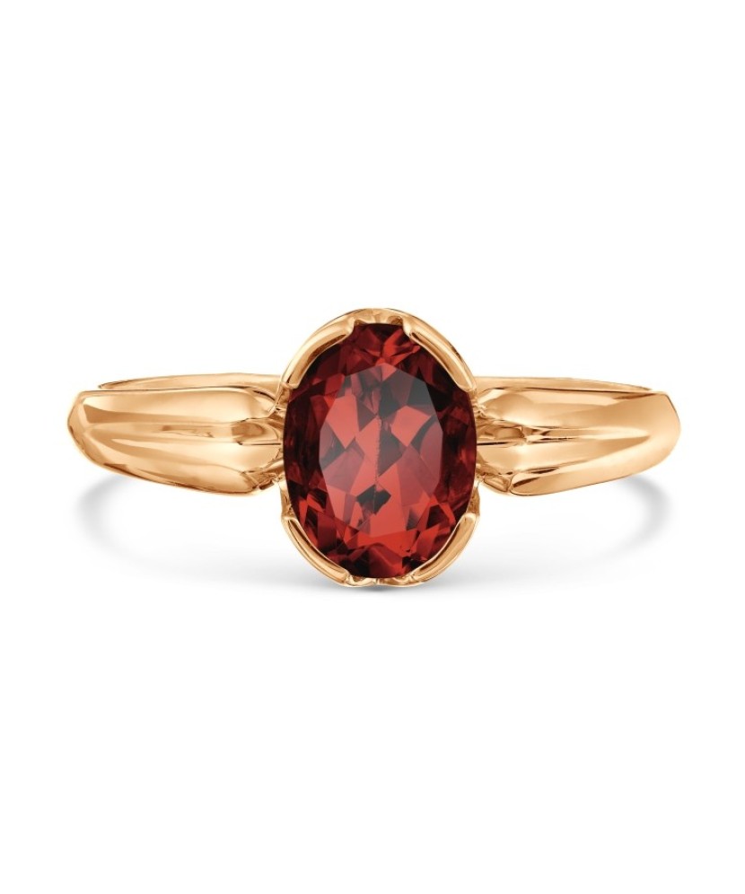 Kuldsõrmus granaadiga - Kuldsõrmused - Goldinga