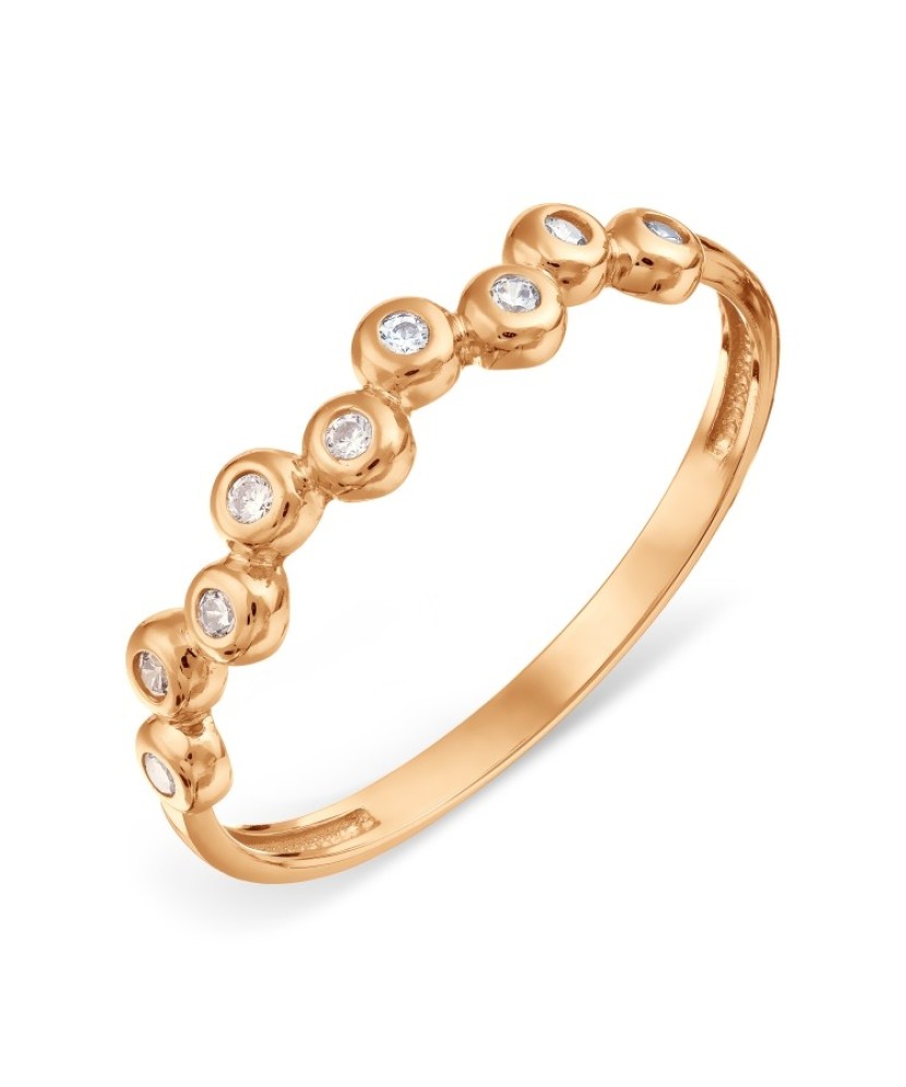 Kuldsõrmus tsirkoonidega - Kuldsõrmused - Goldinga