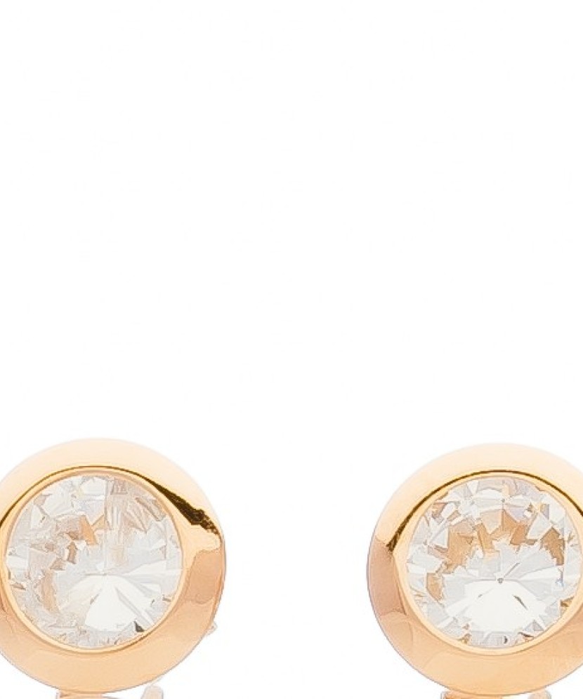 Auksiniai auskarai su cirkoniu - Auksiniai auskarai - Goldinga