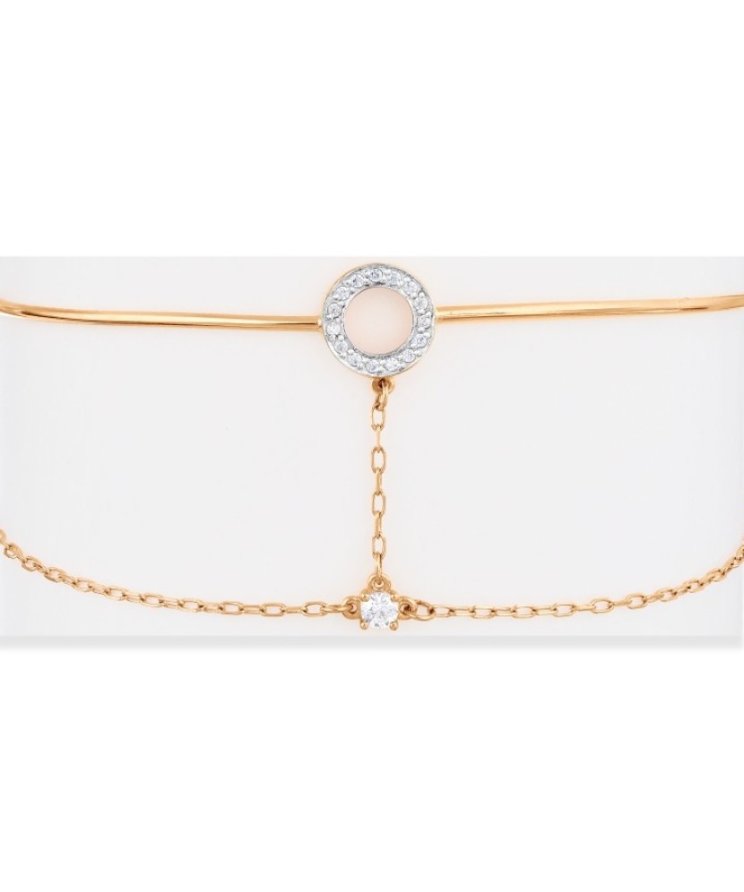 Kuldkäevõru tsirkoonidega - Kullast käeketid - Goldinga