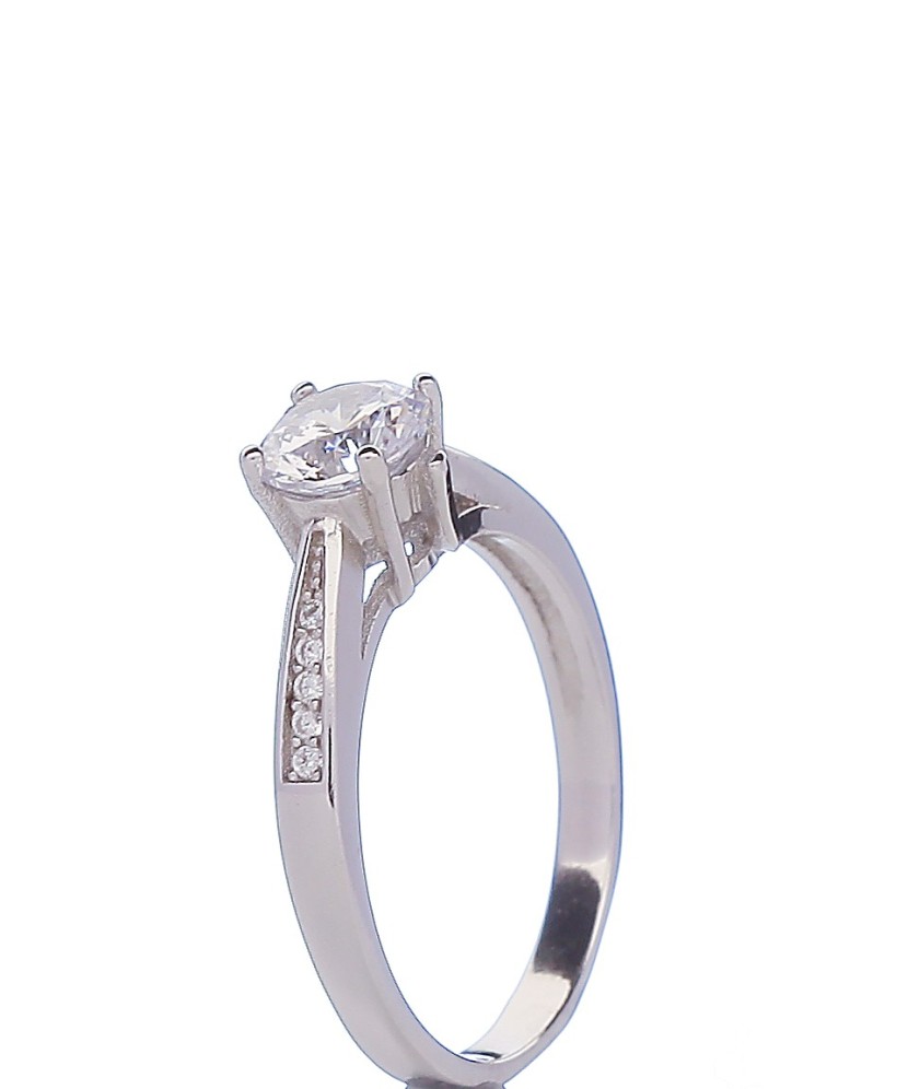 Hõbesõrmus tsirkoonidega - Hõbesõrmused - Goldinga