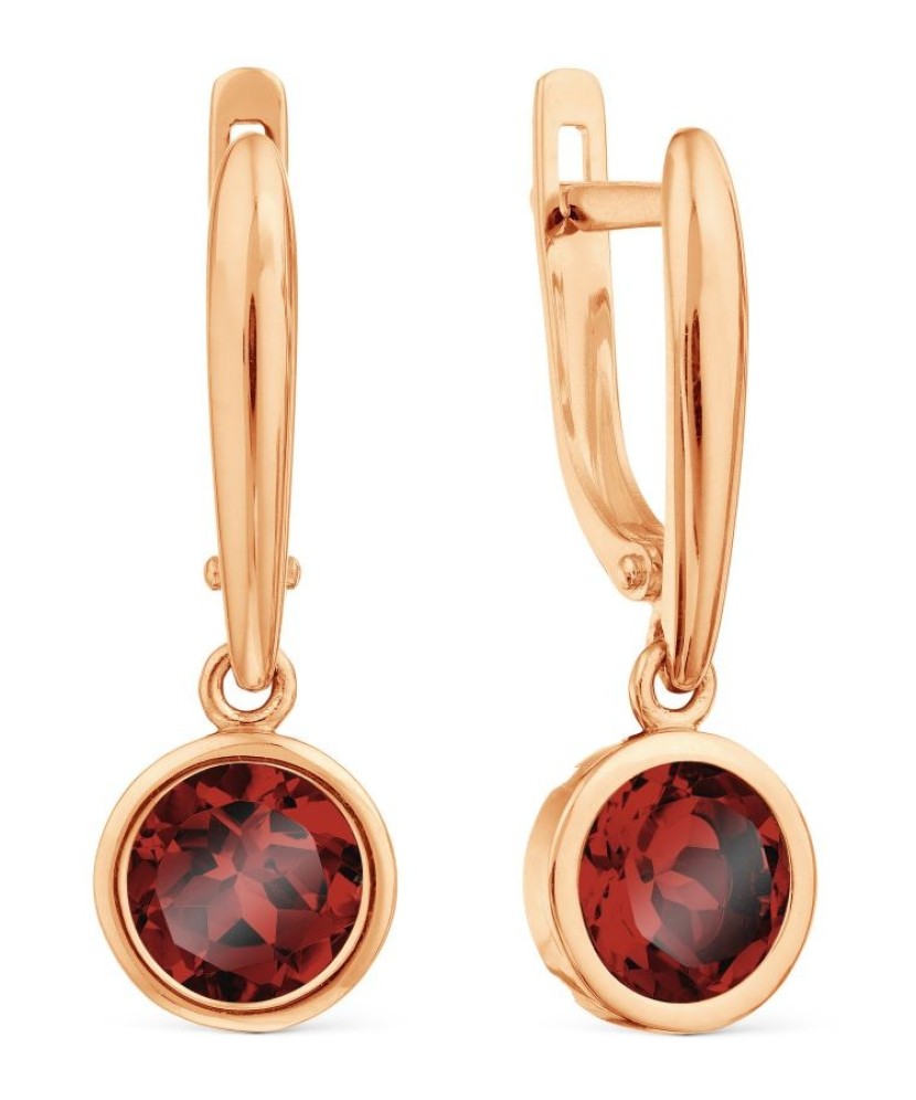 Kuldkõrvarõngad granaadiga - Kuldkõrvarõngad - Goldinga