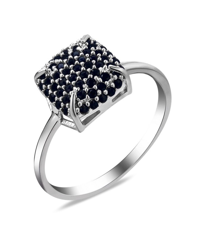 Hõbesõrmus tsirkoonidega - Hõbesõrmused - Goldinga