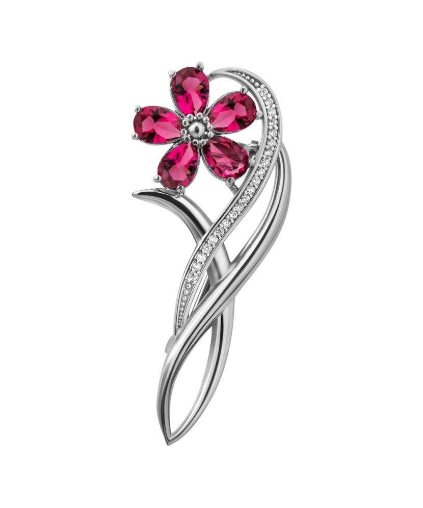 Hõbedast pross tsirkoonidega - Prossid - Goldinga