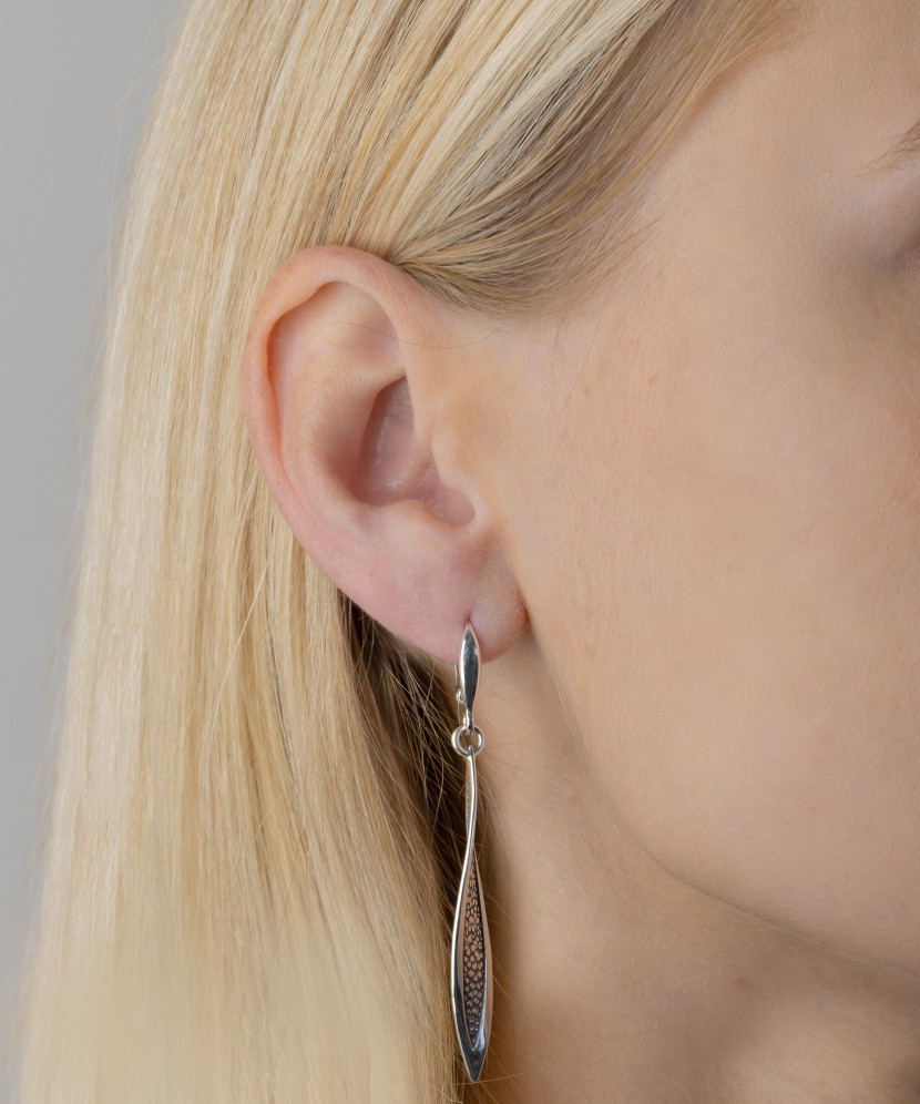 Серьги из серебра