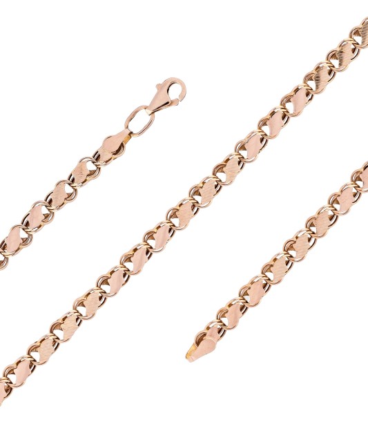 Золотой браслет 5mm