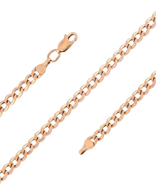 Kuldkäevõru "Curb" - Kullast käeketid - Goldinga