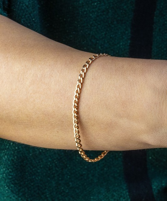 Kuldkäevõru "Curb" - Kullast käeketid - Goldinga