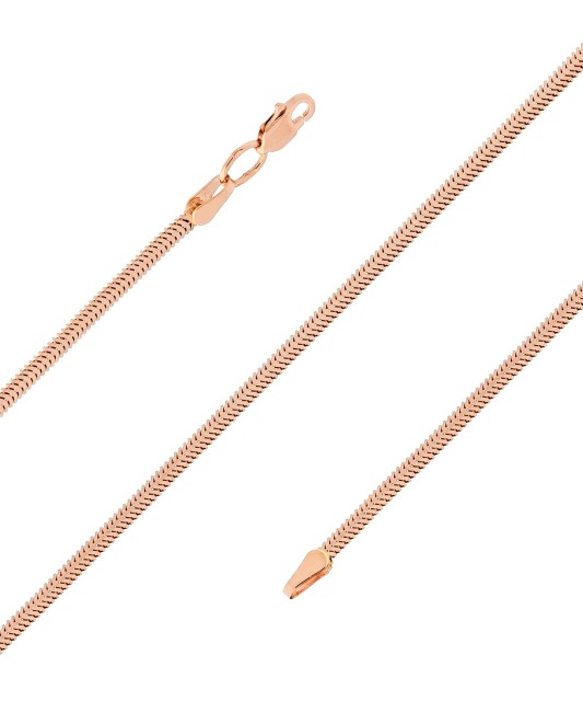 Золотой браслет "Snake" 1.4mm