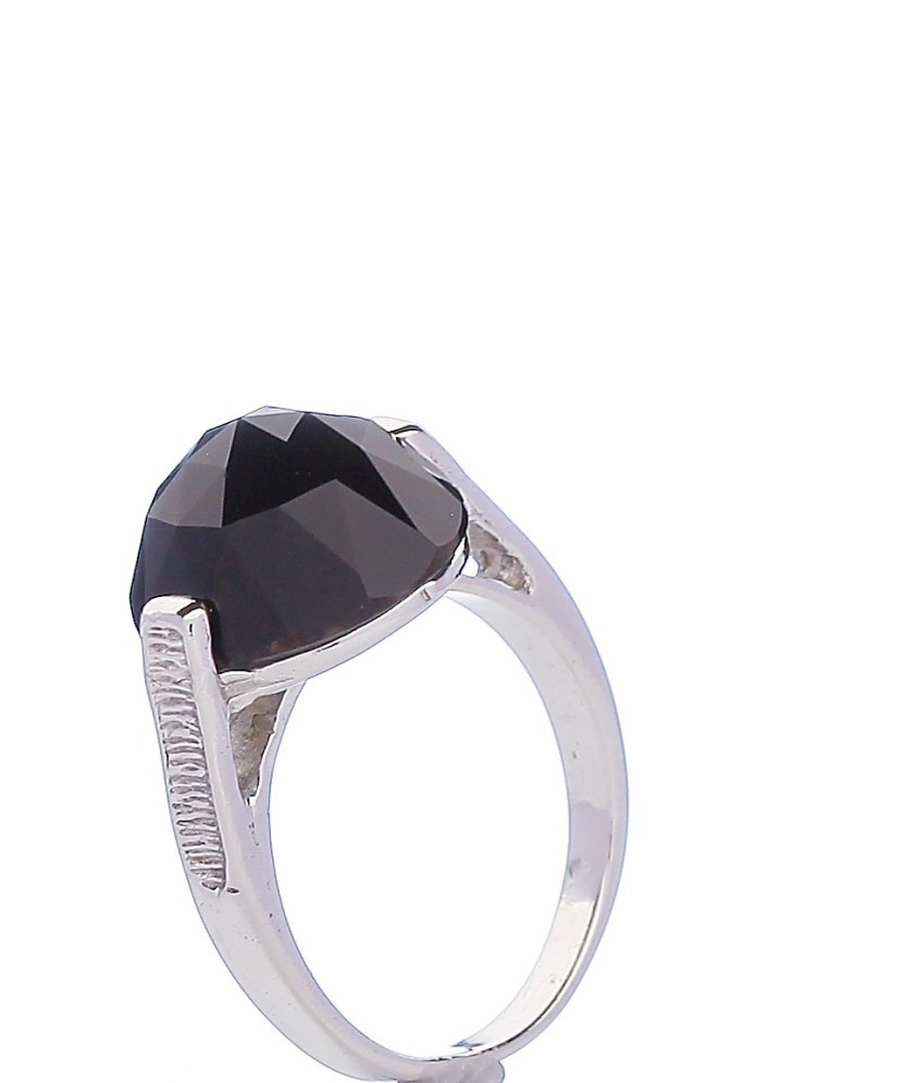 Hõbesõrmus kristalliga - Hõbesõrmused - Goldinga