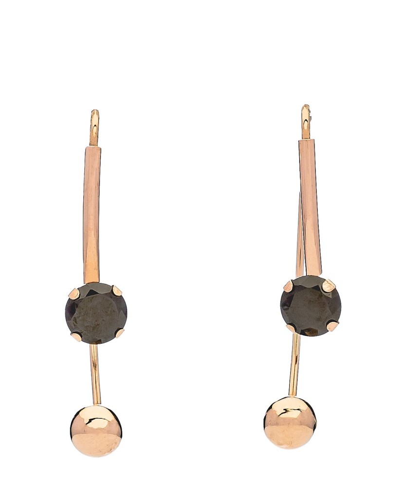 Kuldkõrvarõngad tsirkoonidega - Kuldkõrvarõngad - Goldinga