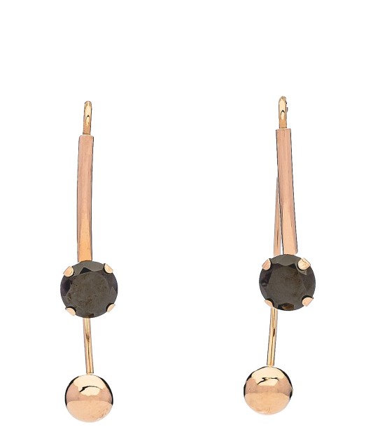 Kuldkõrvarõngad tsirkoonidega - Kuldkõrvarõngad - Goldinga