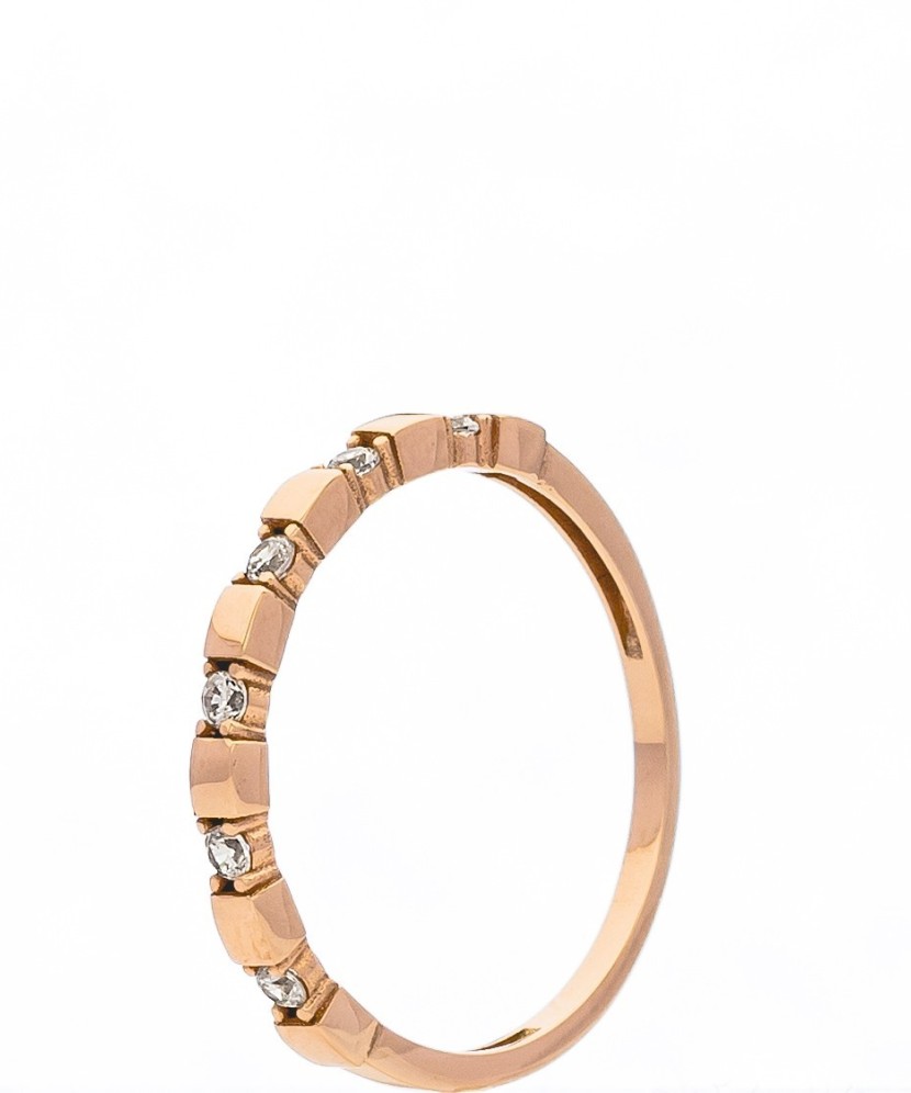 Kuldsõrmus tsirkoonidega - Kuldsõrmused - Goldinga