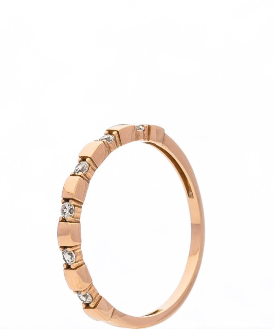 Kuldsõrmus tsirkoonidega - Kuldsõrmused - Goldinga