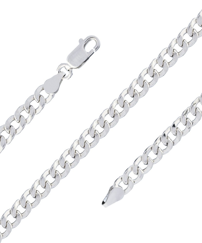 Hõbekäevõru "Curb" - Hõbedast käeketid - Goldinga