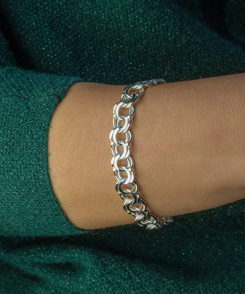 Серебряный браслет "Bismark"