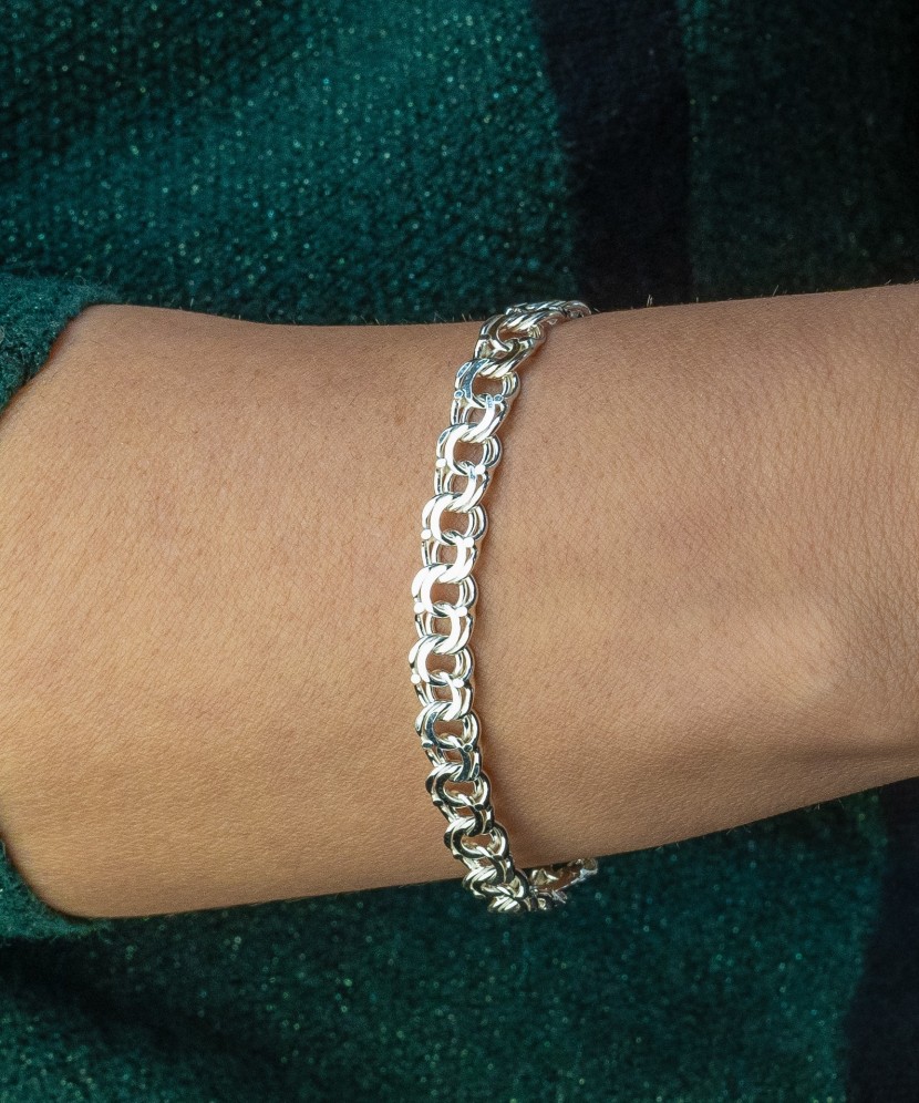 Серебряный браслет "Bismark"