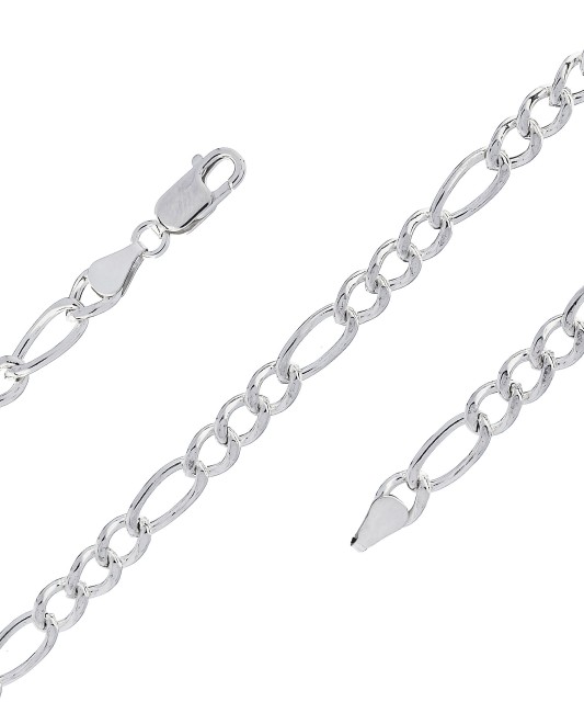 Hõbekäevõru "Figaro" - Hõbedast käeketid - Goldinga