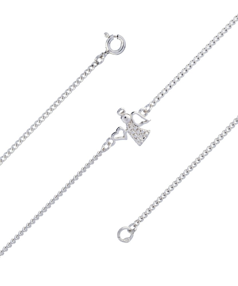 Hõbekäevõru ripatsiga "Ingel" - Hõbedast käeketid - Goldinga