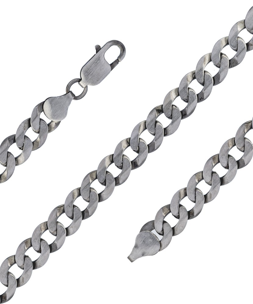 Hõbekäevõru "Curb" - Hõbedast käeketid - Goldinga