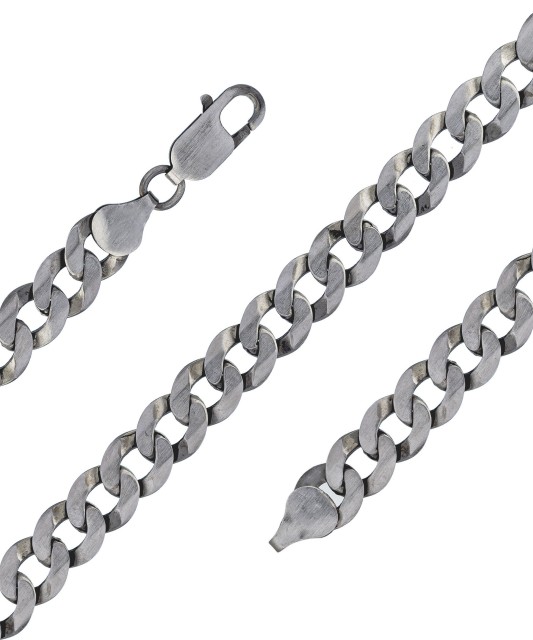 Hõbekäevõru "Curb" - Hõbedast käeketid - Goldinga