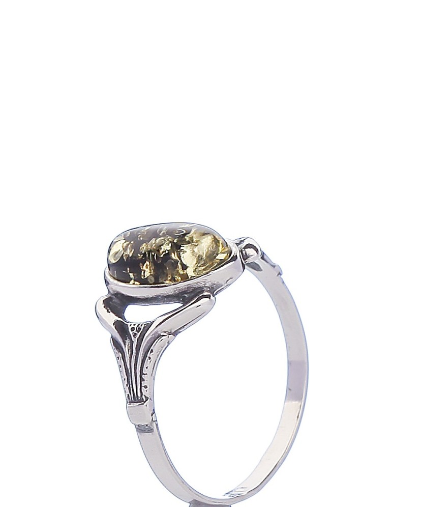 Hõbesõrmus merevaiguga - Hõbesõrmused - Goldinga