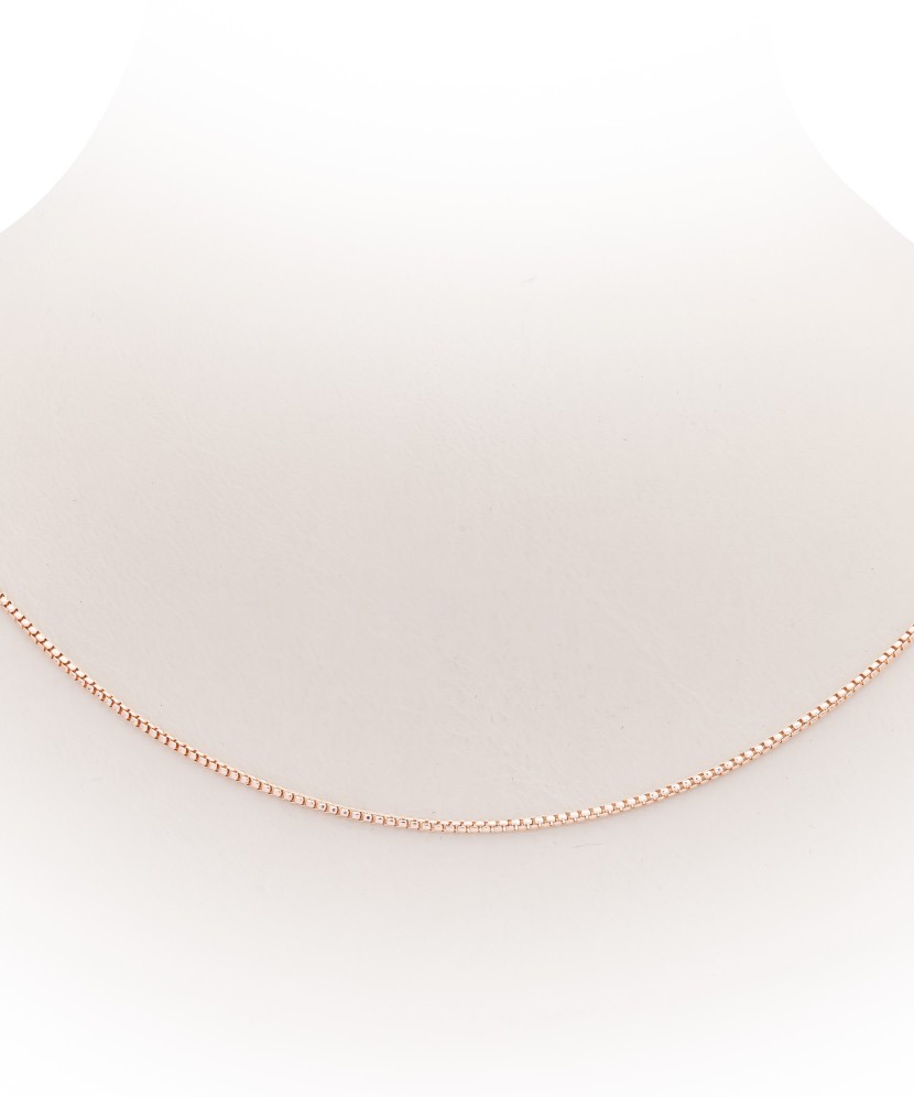 Auksinė vientisa grandinėlė "Box" 1.2mm - Auksinės grandinėlės - Goldinga