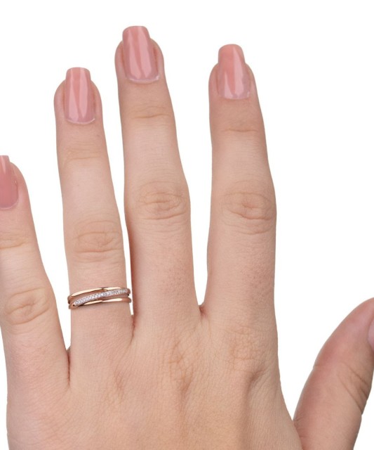 Kuldsõrmus briljantidega - Kuldsõrmused kalliskividega - Goldinga