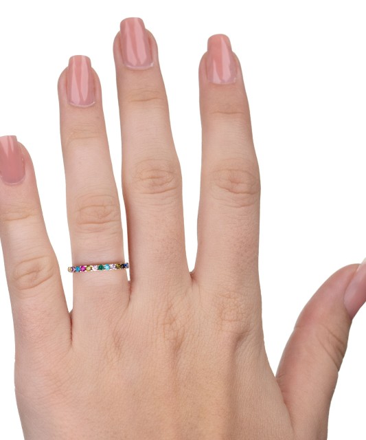 Kuldsõrmus tsirkoonidega - Kuldsõrmused - Goldinga