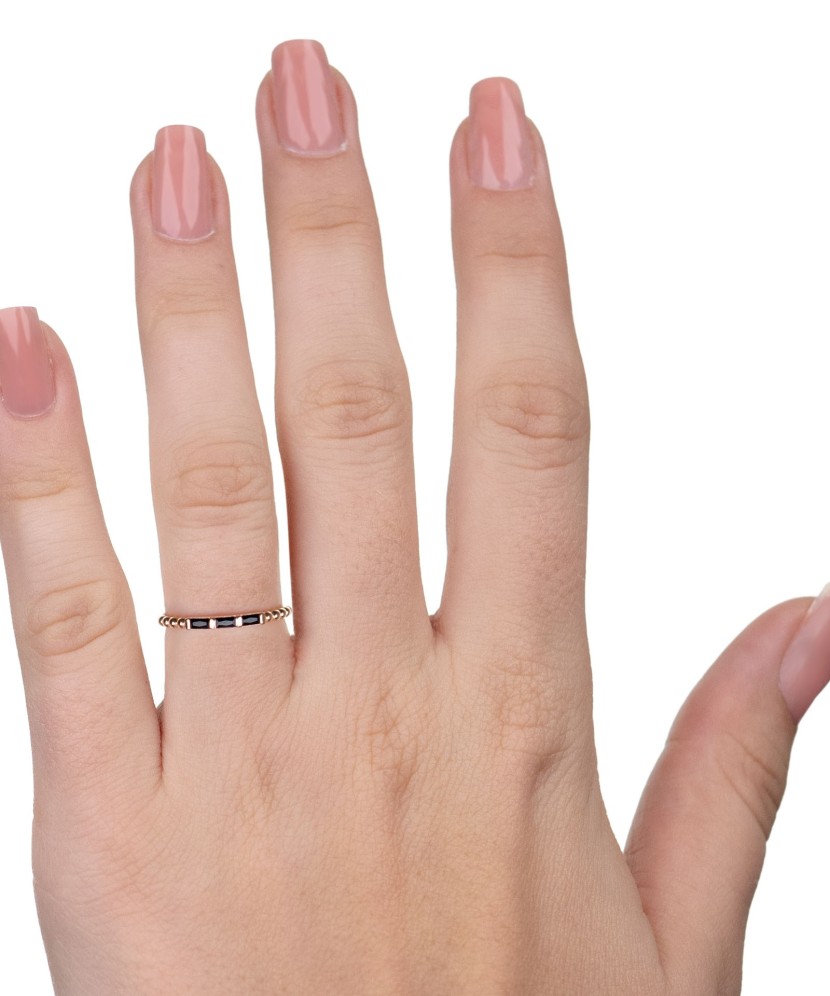 Kuldsõrmus tsirkoonidega - Kuldsõrmused - Goldinga