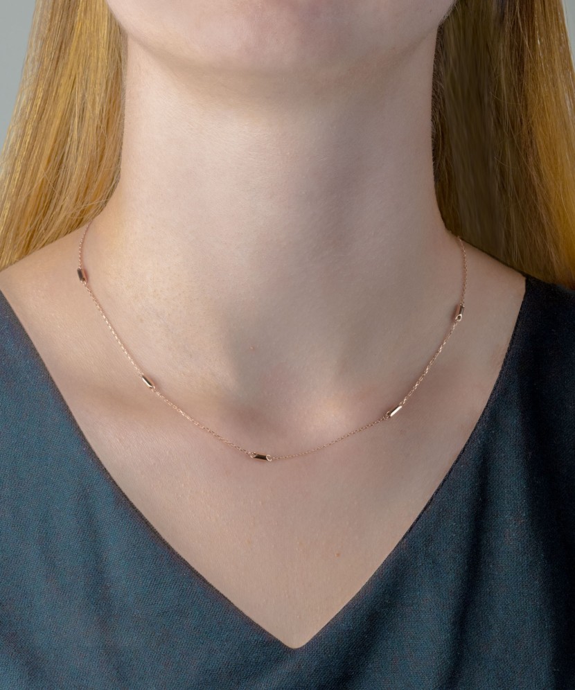 Kuldkett "Anchor" - Kullast kaelaketid - Goldinga