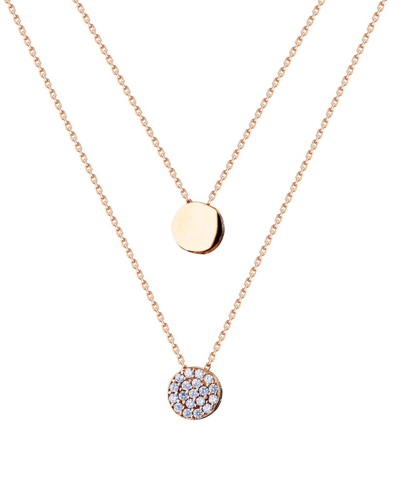 Kuldkett tsirkoonist ripatsiga - Kuldketid ripatsidega - Goldinga