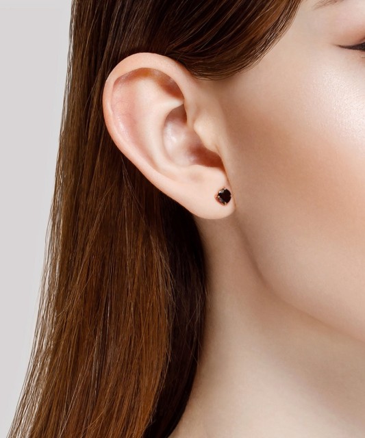 Kuldkõrvarõngad granaatide - Kuldkõrvarõngad - Goldinga