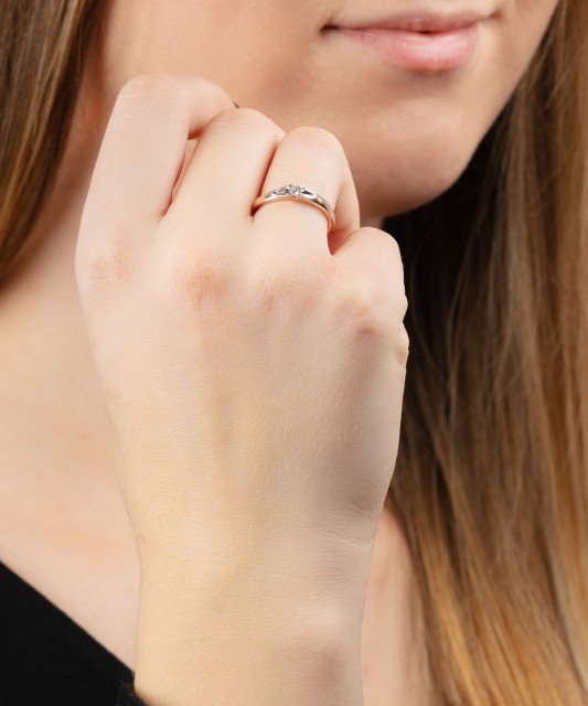 Серьги из золота с бриллиантами