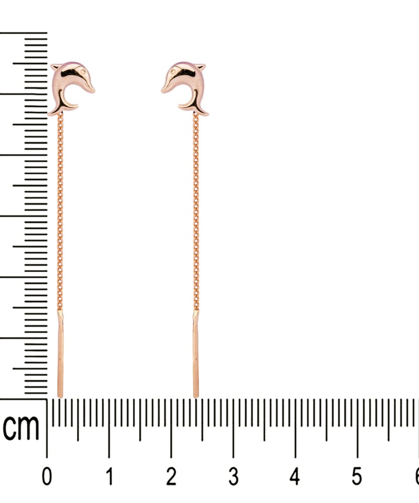 Kuldkõrvarõngad „Delfiin“ - Kuldkõrvarõngad - Goldinga