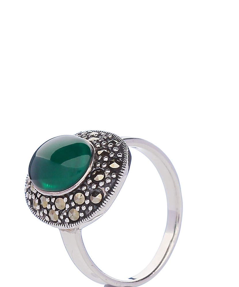 Hõbesõrmus markasiidiga - Hõbesõrmused - Goldinga