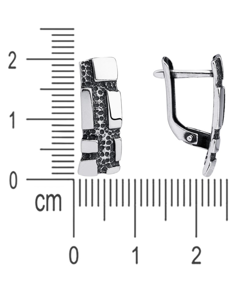 Серебряные серьги