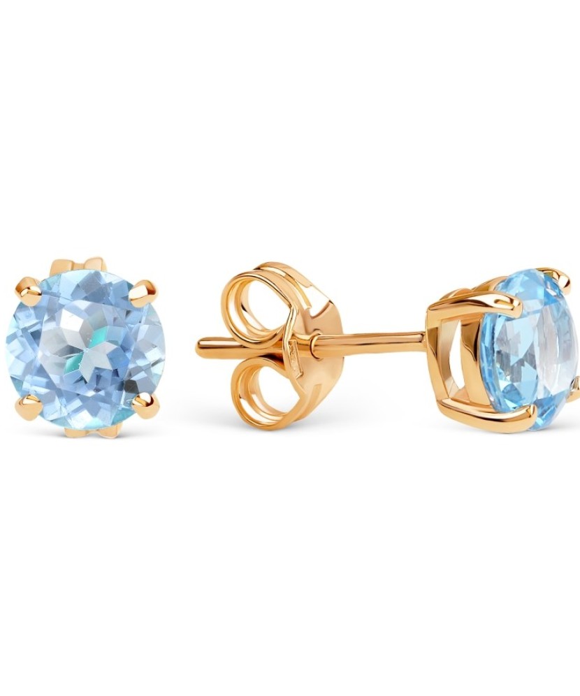 Kuldkõrvarõngad topaasiga Goldinga T101023120