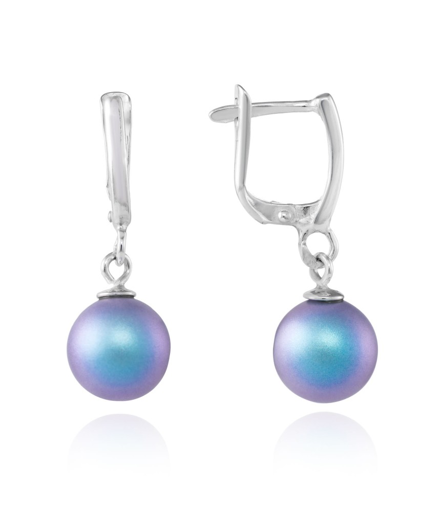 Sidabriniai auskarai su perlais