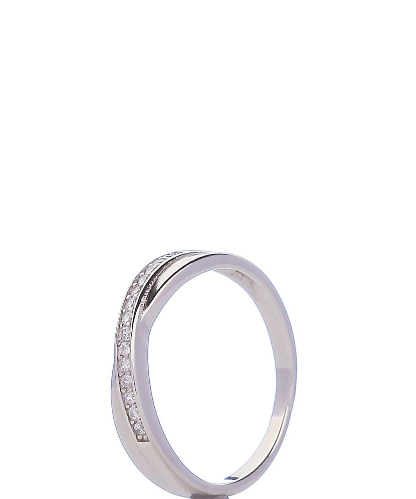 Hõbesõrmus tsirkoonidega - Hõbesõrmused - Goldinga