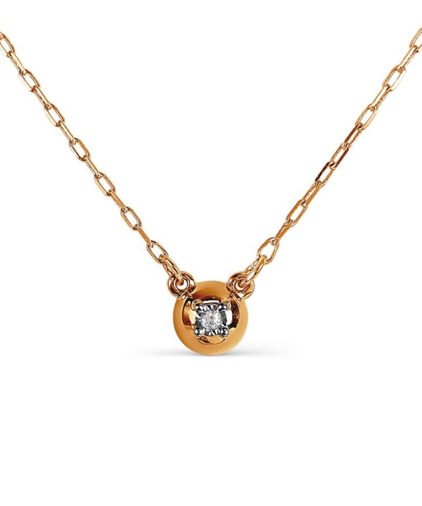 Kuldkett ripatsi ja teemandiga - Kuldketid ripatsidega - Goldinga