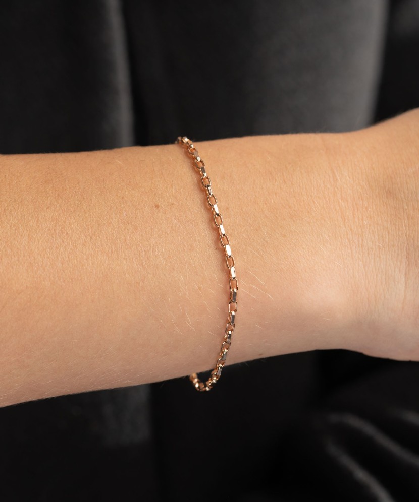 Золотой браслет 1.9mm