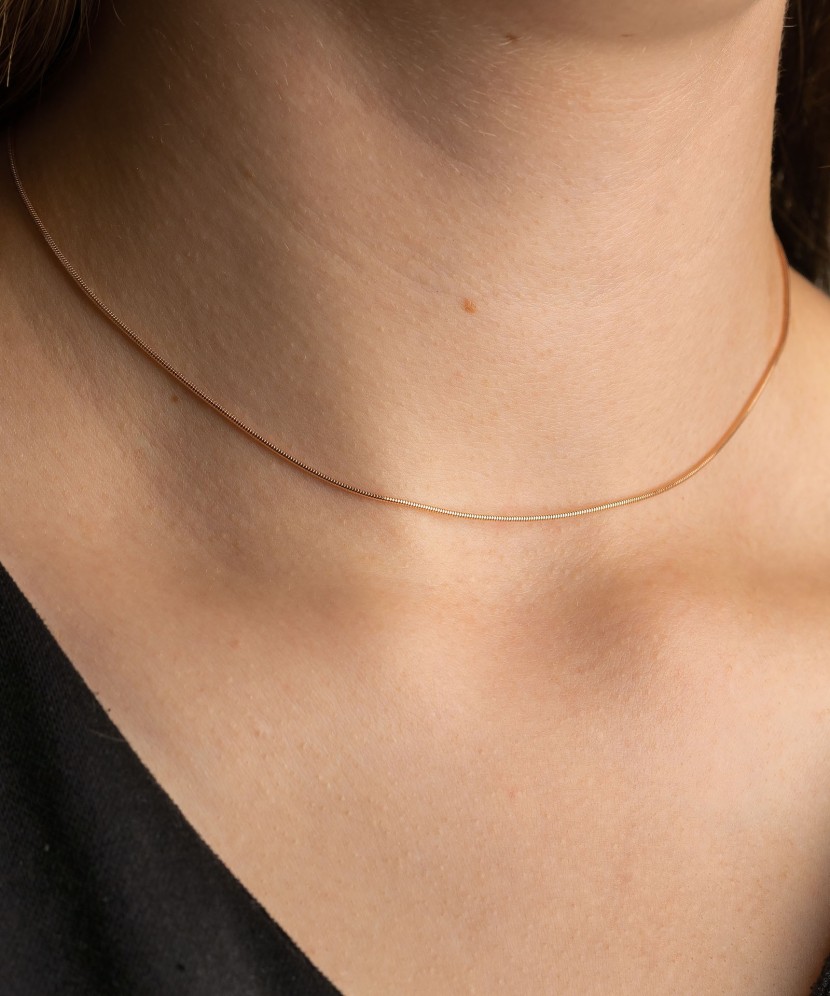 Kuldkett "Snake" 0.9mm