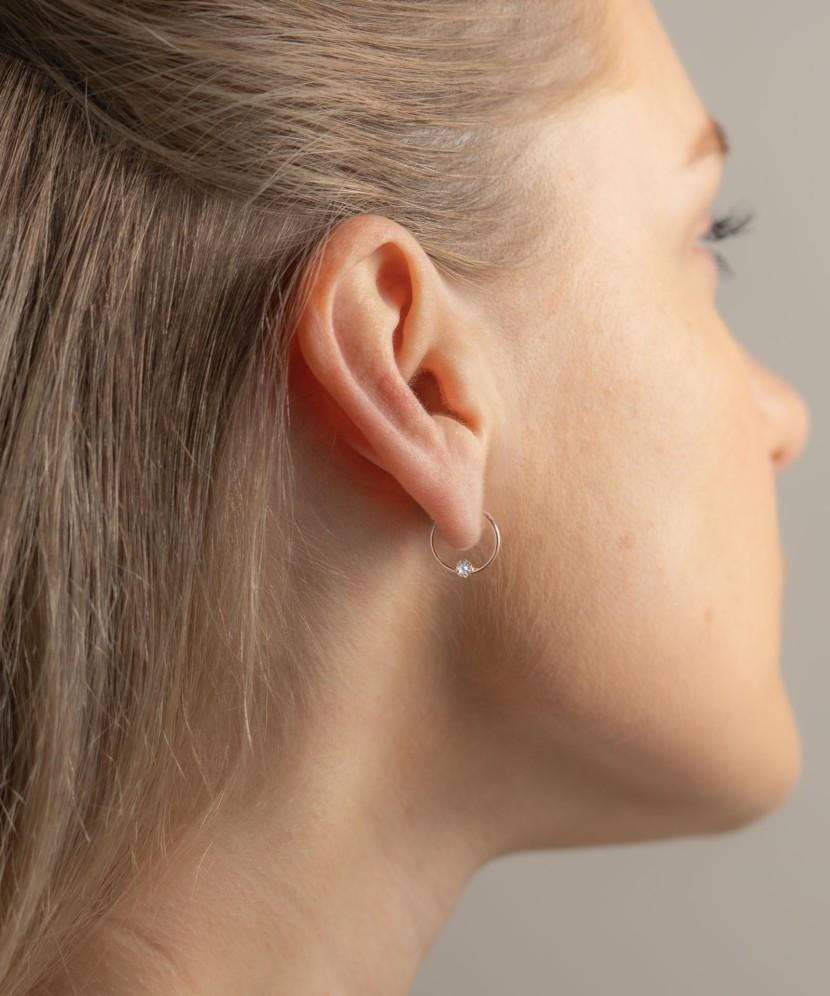 Kuldkõrvarõngad rõngad 12mm Goldinga 00671