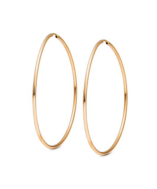 Kuldkõrvarõngad rõngad 50mm Goldinga XLTE0087-R-SL