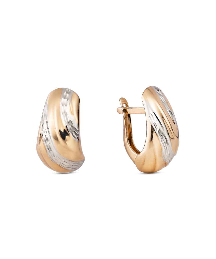 Золотые серьги