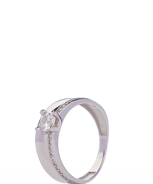 Hõbesõrmus tsirkoonidega - Hõbesõrmused - Goldinga