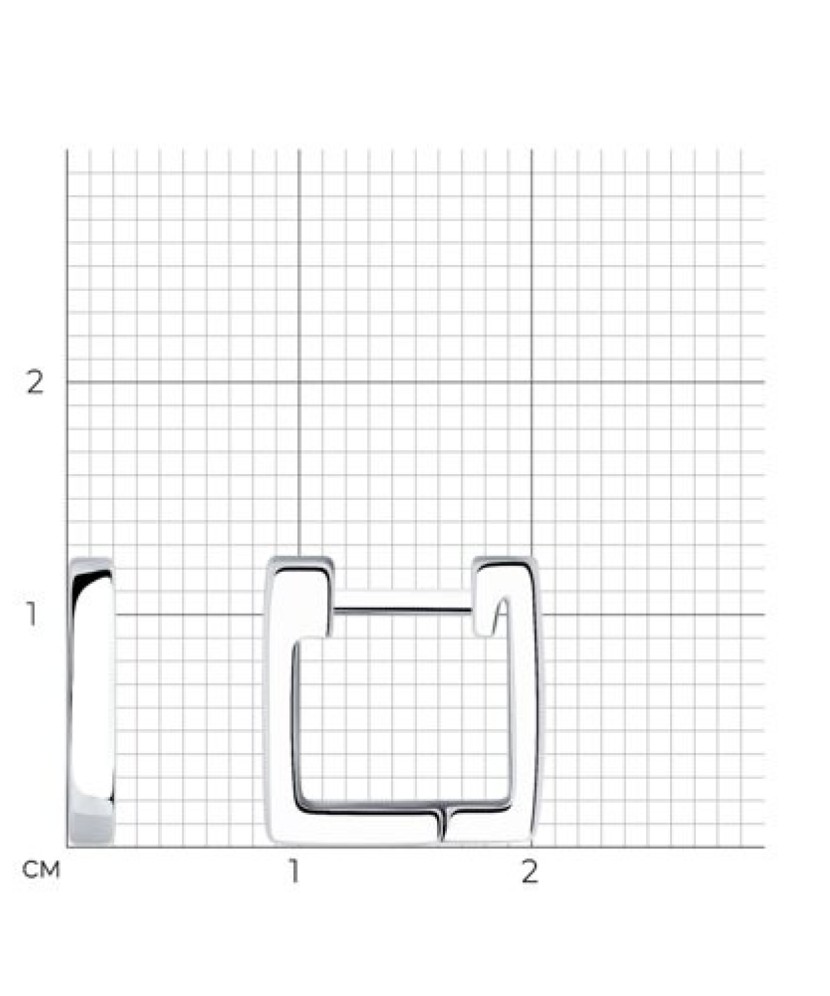 Серьги из серебра