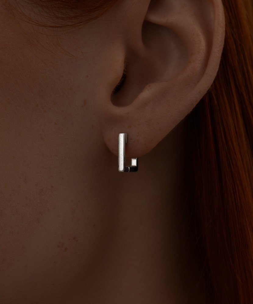 Серьги из серебра