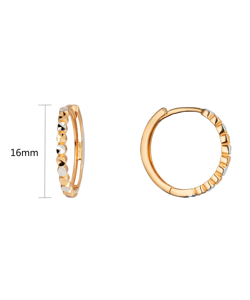 Золотые серьги